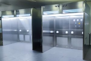 Dispensing booth / sampling booth